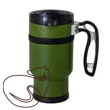 Double shot - Outdoor french press Pine top