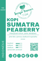 Sumatra Super Peaberry - čerstvě pražená káva, min. 50g