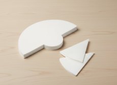 Paper filters for drip trays type chemex round, 40 pcs