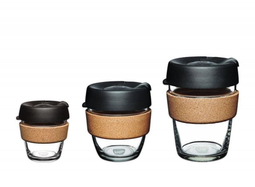 KeepCup - Brew Cork Black, více velikostí