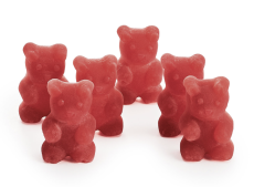 Instant Tea Gummy Bears – Raspberry/Vanilla
