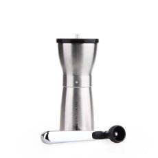 Hario | Ruční mlýnek Mini Mill Slim PRO, Stříbrná nerez