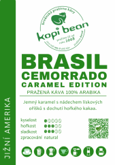Brasil Cemorrado Caramel Edition - freshly roasted coffee, min. 50 g