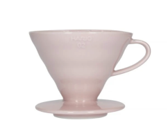 Hario, V60-02 Ceramic drip coffee maker, pink