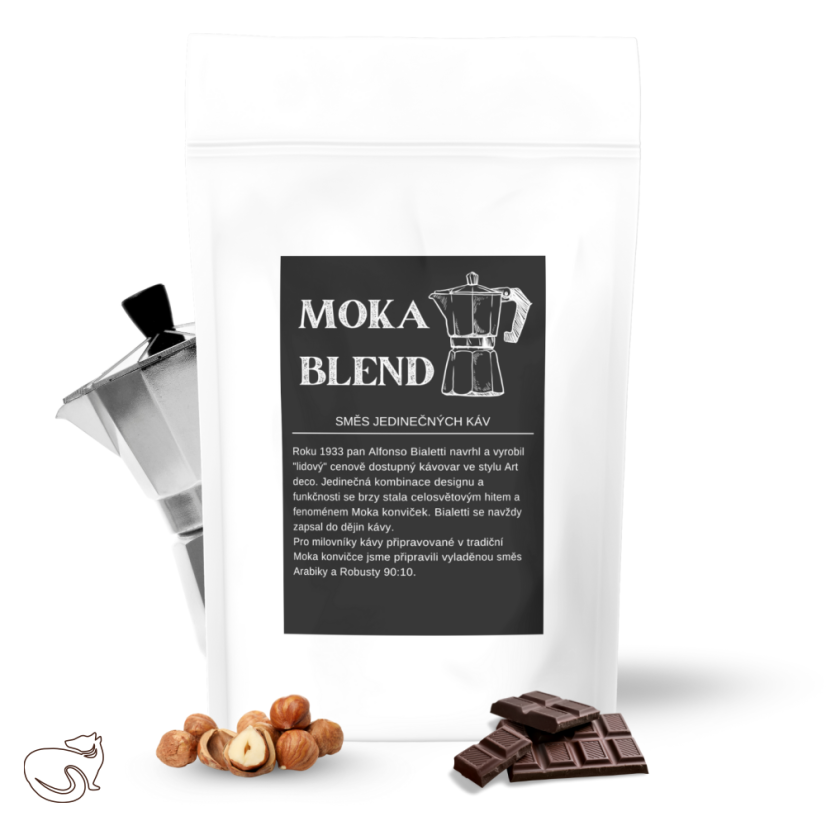 MOKA BLEND - a blend of freshly roasted coffees for the Moka pot