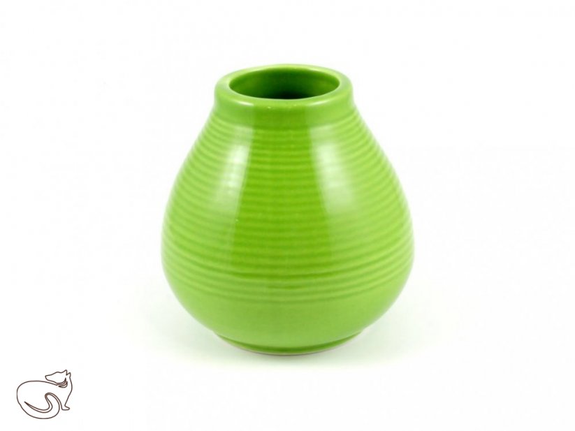 Calabasa - PERA, зелена кераміка для чаю Мате
