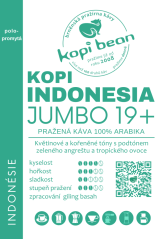 Kopi Jumbo 19 Plus - čerstvě pražená káva, min. 50g