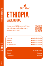 Ethiopia Sidama Sase Rodoo (Heirloom), Natural