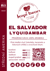 El Salvador Lyquidambar – čerstvě pražená káva, min. 50 g