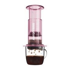 AeroPress | Cestovní kávovar Clear, Růžový Tritan