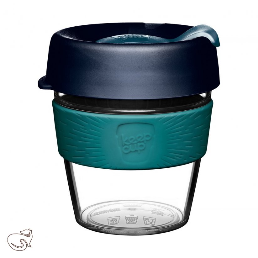 KeepCup - Clear Borealis, multiple sizes