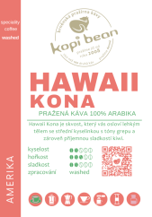 Hawaii Kona Extra Fancy - свіжообсмажена кава, хв. 50г