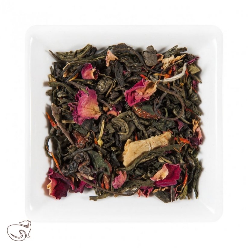 8 tajemství orientu - zelený čaj aromatizovaný, min. 50g