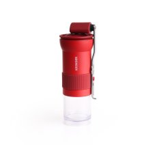 Cafflano Krinder - Italian conical metal-burr Grinder red