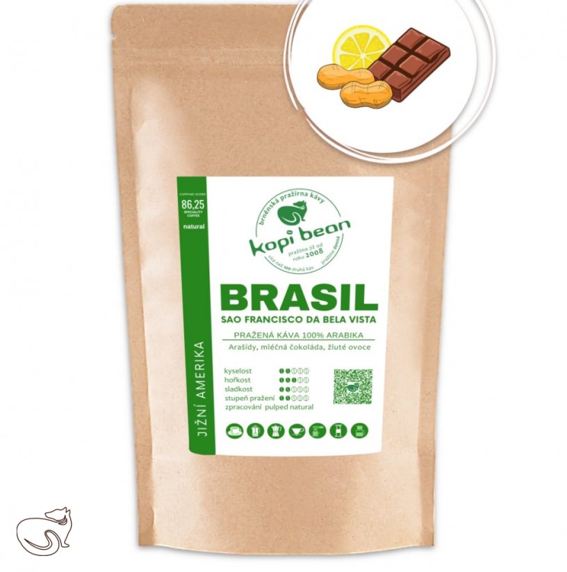Brasil Sao Francisco da Bela Vista - freshly roasted coffee, min. 50g