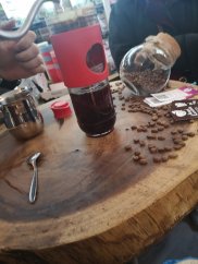 Дорожня кавоварка Cafflano Go-Brew рожева