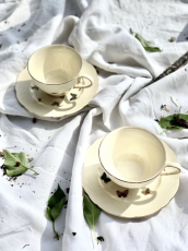 Duo | Motylki Butterflies Mug Set, 2x 125 ml