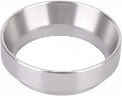kawio - aluminium coffee dosing ring, silver 58 mm