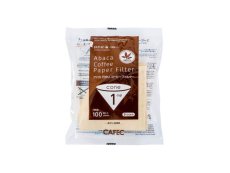 Cafec | Papírové filtry - Cafec Abaca, brown - V60-01