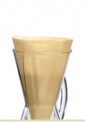 Фільтри паперові Chemex ФП-2 коричневі на 1-3 чашки, 100 шт.