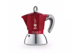 Bialetti - MOKA INDUCTION NEW red, moka pot, 4 cups