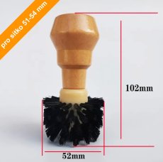 kawio - čistiaca kefka na pákové sitko kávovaru, 51-58 mm