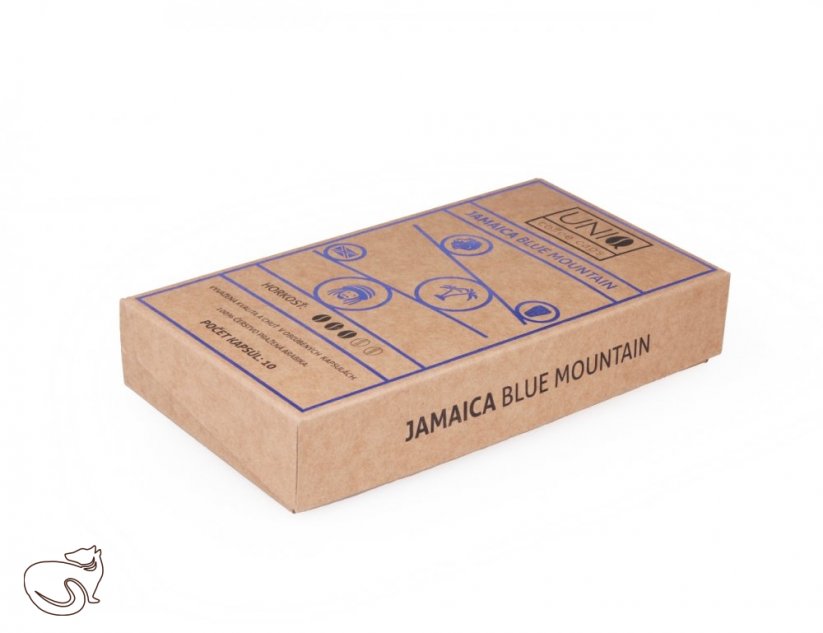 UNIQCAPS Jamaica Blue Mountain, kapsle pro Nespresso® z čerstvě pražené kávy, 10 ks