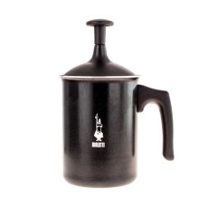Bialetti Hand milk frother, black, 8cm, 160 ml