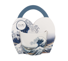 Duo - porcelain mug The Great Wave, 460 ml