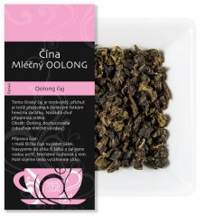 Mléčný OOLONG - oolong čaj aromatizovaný, min. 50g