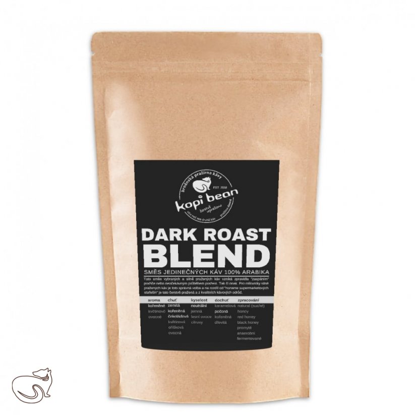 Dark Roast Blend - čerstvě pražená káva, min. 50 g