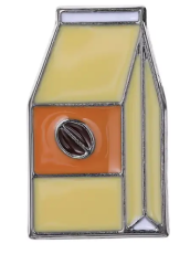 Clothes pin badge - Coffee bag