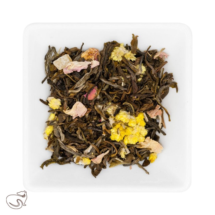 Mangový polibek – bílý čaj aromatizovaný, min. 50g