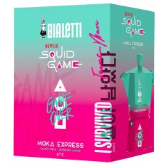 Bialetti - Moka Express, Squid Game, 3 šálky