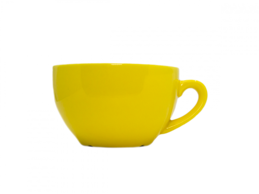 Tognana | Albergo Tea and Coffee Cup, 340 ml, Multiple Colors - Color: yellow