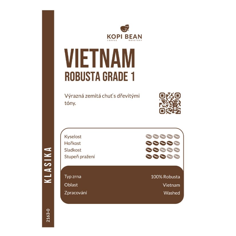 Vietnam Dak Lak Robusta, Grade 1