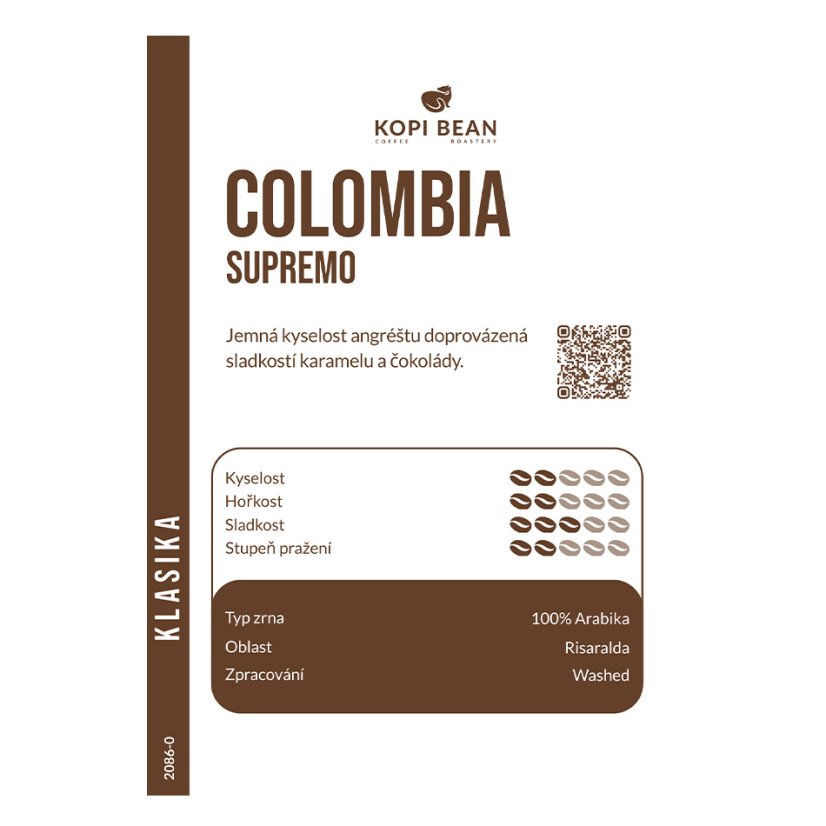 Colombia Risaralda Supremo, Washed