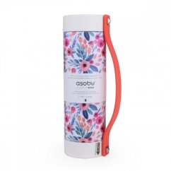 Asobu - travel thermos Clutch&Go LA16 Floral, 410 ml