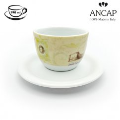 dAncap - šálek na cappuccino Fiorita Napoli, 190 ml