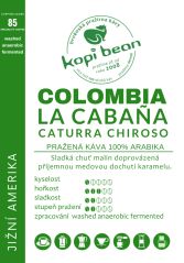 Colombia La Cabaña caturra chiroso, čerstvě pražená káva, min. 50 g