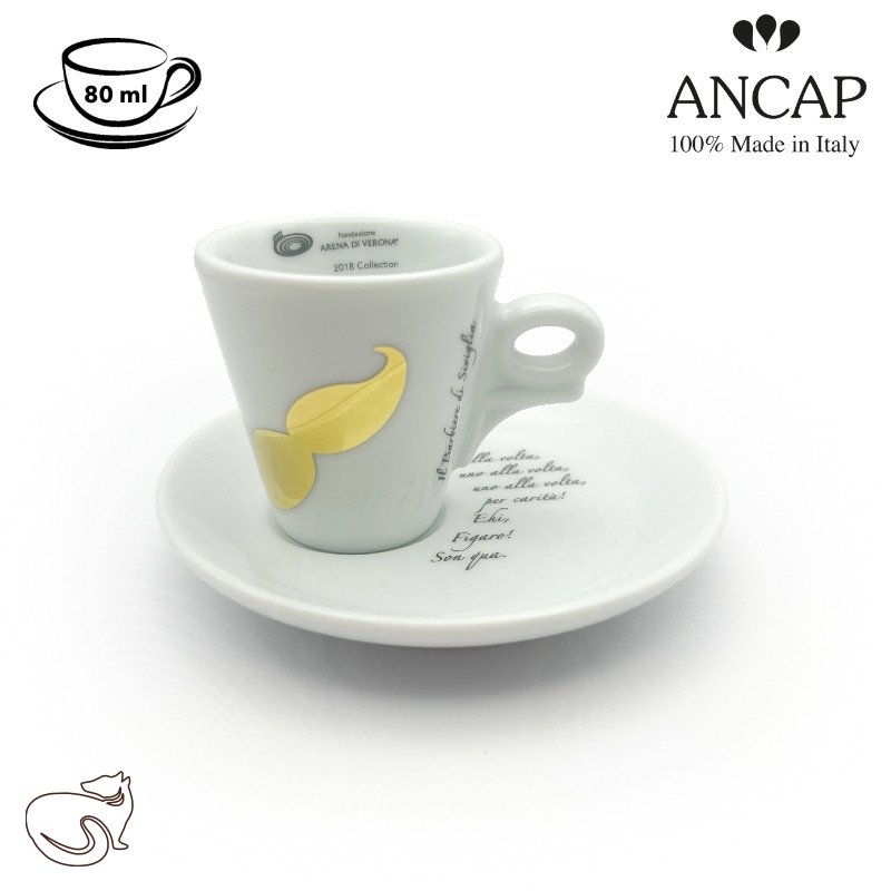 dAncap - Lazebník Servilský золота чашка для еспресо, 70 мл