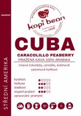 Cuba Caracolillo Peaberry - fresh roasted coffee, min. 50g