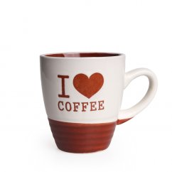 Smart cook - ceramic mug "I love coffee", 180 ml, more variants