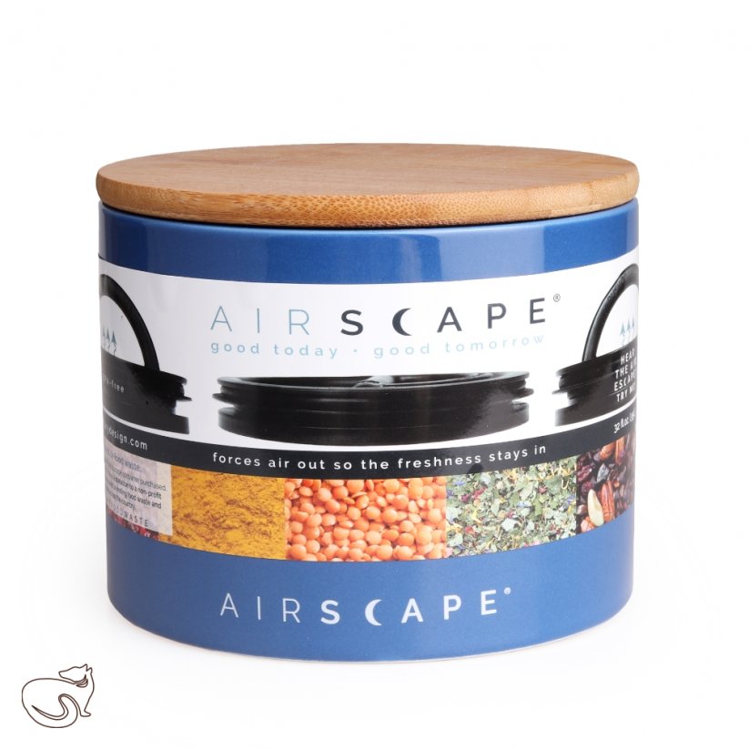 Airscape - Кавник вакуумний керамічний Cobalt blue, 300 г