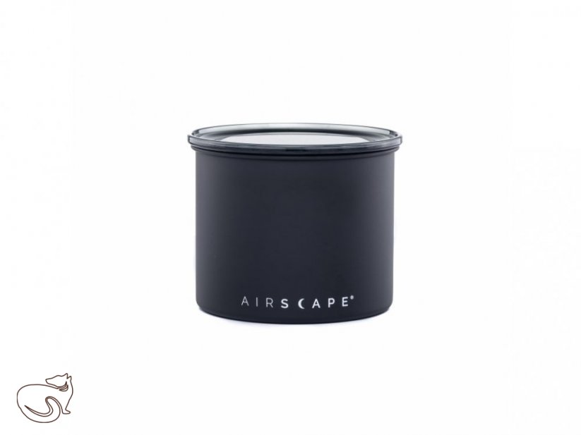 Airscape - Vakuová dóza na kávu matte black, 300 g