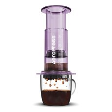 AeroPress® Clear purple - travel coffee maker