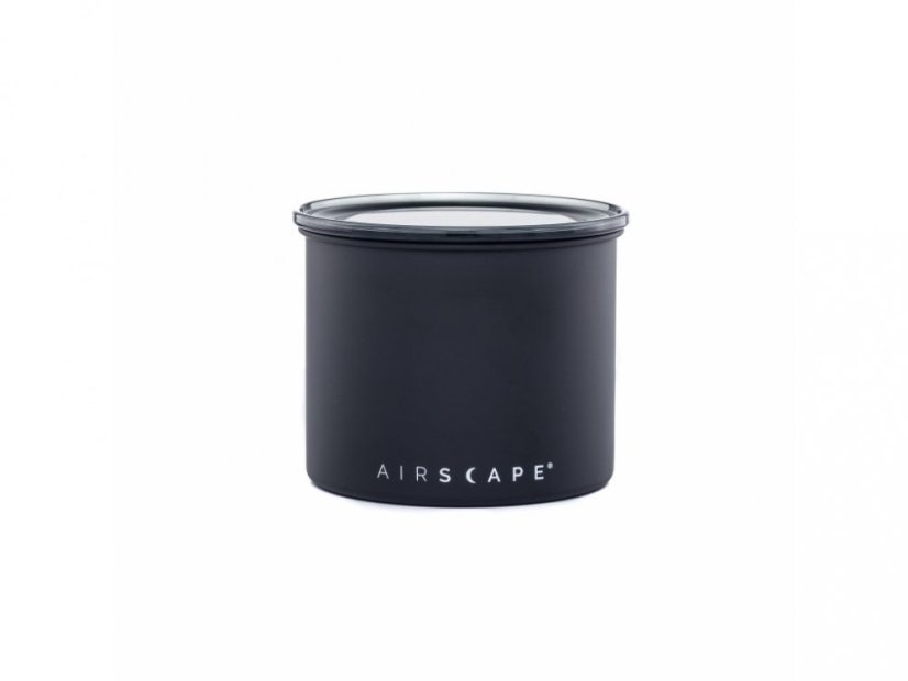 Airscape - Vakuová dóza na kávu matte black, 300 g