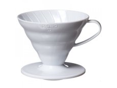 Hario | Dripper V60-02, Bílý plast