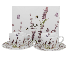 Duo | Lavender Espresso Cup Set, 2x 110 ml