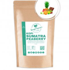 Sumatra Super Peaberry - čerstvě pražená káva, min. 50g